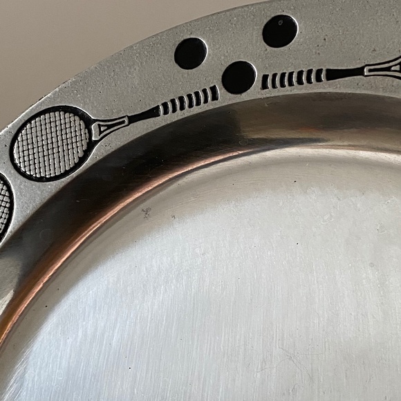 Pewtarex Trophy Plate Dish I Tennis Rim - Picture 8 of 14